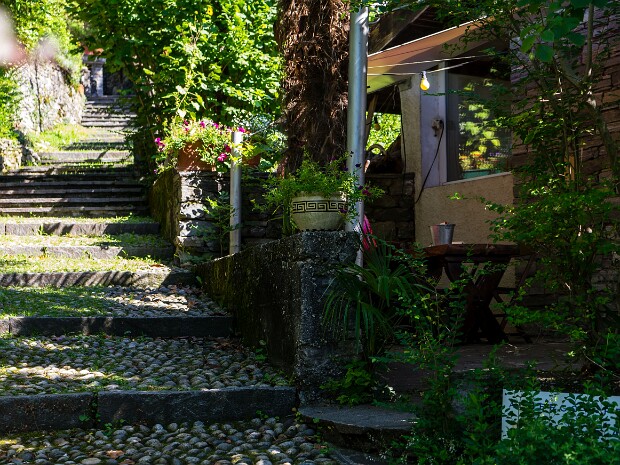 2014-07, Yogakurs in Cavigliano